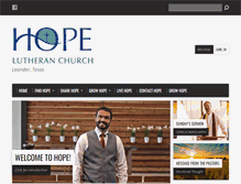 Tablet Screenshot of hopeaustin.com